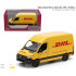 Модель автобус MERCEDES-BENZ 5'' KT5429W Sprinter DHL Edition метал.інерц.відкр.дв.кор./96/