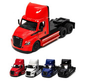 Модель вантажівка Freightliner eCascadia 5" KT5466W метал.інерц.відкр.дв.4кол.кор./96/