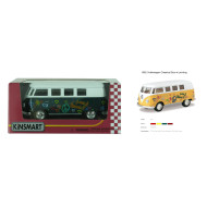 Модель автобус VOLKSWAGEN (1962) 5'' KT5060FW метал.інерц.відкр.дв.4кол.кор./96/