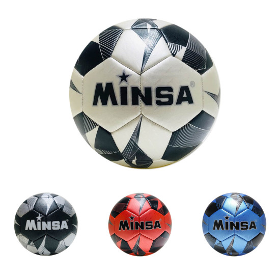 Мяч футбольний BT-FB-0298 TPE 360г 4кол.Minsa /30/ оптом