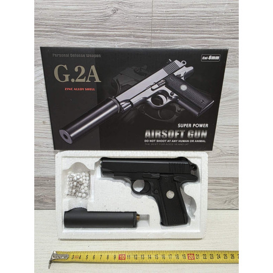 пистолет металл +глушитель  BROWNING G2A оптом