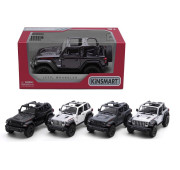 Модель джип JEEP WRANGLER 5'' KT5412WH open top метал.інерц.відкр.дв.4кол.кор./96/