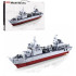 Конструктор SLUBAN M38-B0701 (12шт) військовий корабель,1:450,літак, 497дет, в кор-ці, 47,5-33,5-7см