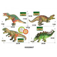 Q9899-502A животные VINLY DINOSAUR WITH IC 4ASST