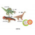 Q9899-508A животные VINLY DINOSAUR WIH IC ,3ASST
