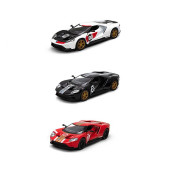 Модель легкова FORD GT (Heritage Edition) 5'' KT5448W метал.інерц.відкр.дв.3кол.кор./96/