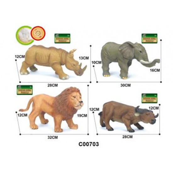 Q9899-556A животные VINLY ANIMAL WITH IC,4ASST