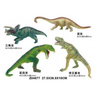 Q9899-571 животные VINYL DINOSAUR 12PCS/BOX,4ASST