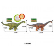 Q9899-551A животные VINYL DINO WITH IC 2ASST