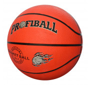 М'яч баскетбольний PROFIBALL VA 0001 (40шт) розмір7, гума, 8 панелей, малюнок-друк, 510г