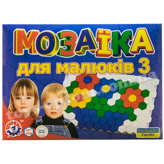 0908 Игрушка Мозаика для малышей 3 ТехноК