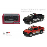 Модель пікап FORD F-150 SVT RAPTOR SUPERCREW 5'' KT5365WPR Police/Fire метал.інерц.відкр.дв.кор./96/